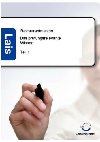 Restaurantmeister - Das prüfungsrelevante Wissen