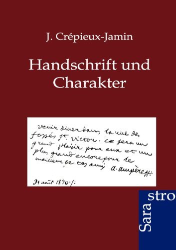 Handschrift und Charakter